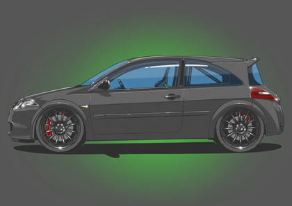 ZeroPointOne Megane Mk2 RS 230 R26 175 dci