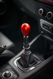 ZeroPointOne Renault Megane Mk3 gearstick extender and custom aluminium gear knob on plain white background.