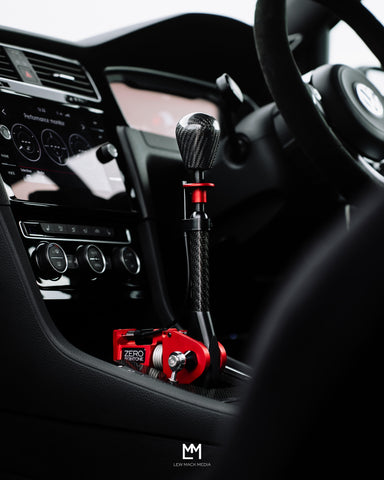 ZeroPointOne Dual Colour Edition Shifter - VW Golf Mk7 and Mk7.5