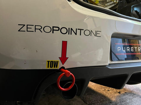 ZPO Clio Mk3 Towing Eye Adapter - Rear